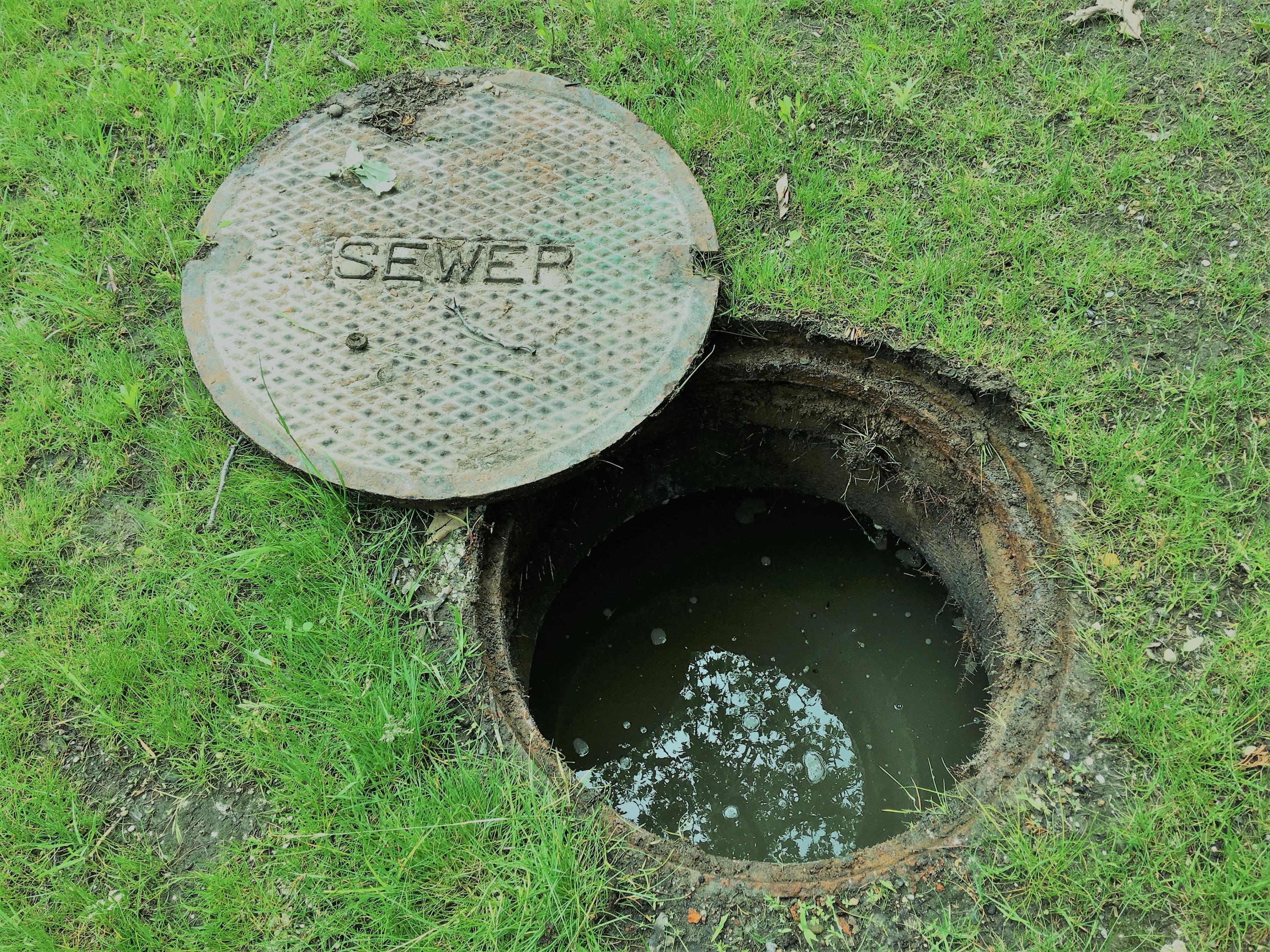 Sewer Hole for Septic Pumping 